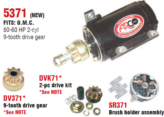 Arco Marine 5371 - Starter, 586280