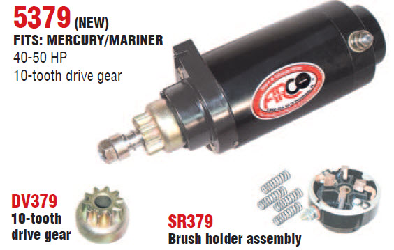 Arco Marine 5379 - Starter, 50-73521T