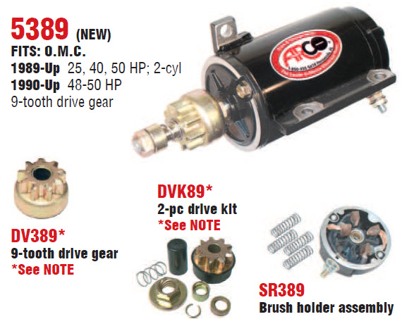 Arco Marine 5389 - Outboard Starter