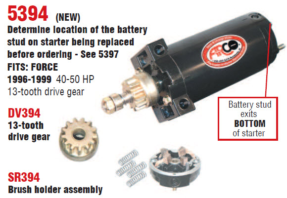 Arco Marine 5394 - Outboard Starter