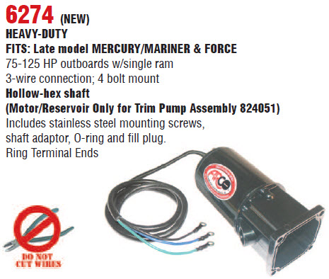 Arco Marine 6274 - Tilt Trim Motors