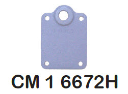 Barr Marine CM-1-6672H - Chrysler Front End Plate, 318/360