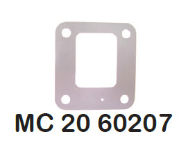 Barr Marine MC-20-60207 -MerCruiser Stainless Block Off Plate w/ Bleed