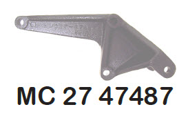 Barr Marine MC-27-47487 - MerCruiser Alternator Bracket Big Block V8
