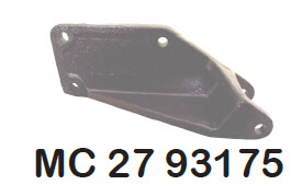 Barr Marine MC-27-93175 - MerCruiser Alternator Bracket, 93175T