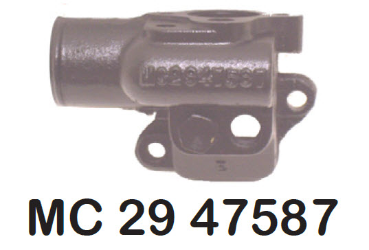 Barr Marine MC-29-47587 - Lower Thermostat Housing