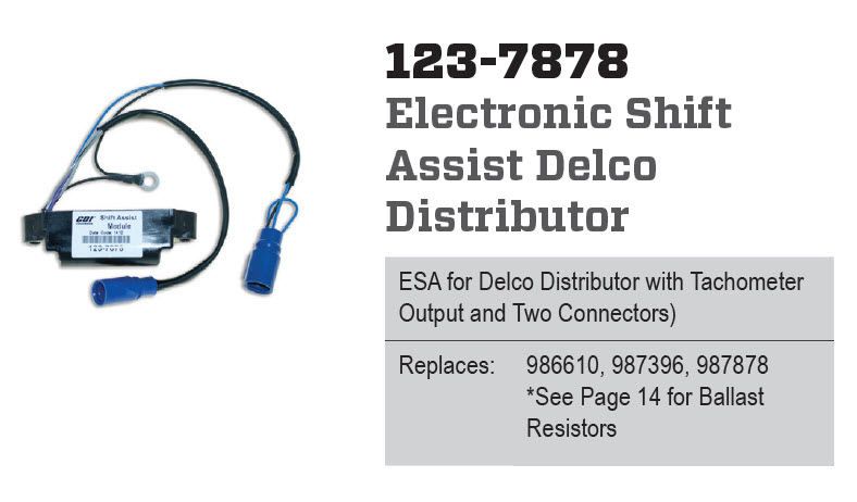 CDI Electronics 123-7878 - Shift Assist, 987878