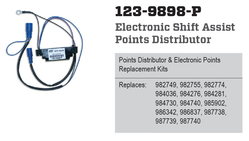 CDI Electronics 123-9898-P - Shift Assist Module OMC
