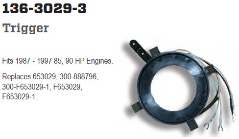 CDI Electronics 136-3029-3 - Force 3 Cylinder Sensor, without Plug