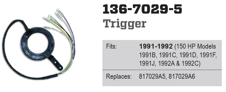 CDI Electronics 136-7029-5 - Force Trigger, 5 Cyl.