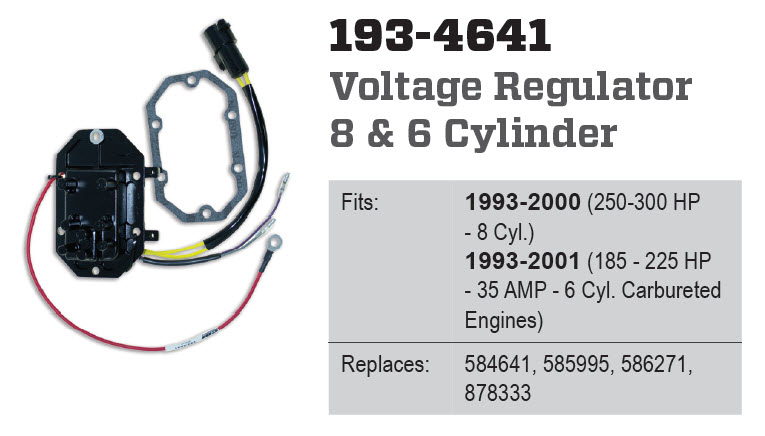 CDI Electronics 193-4641 - Voltage Regulator, 586271