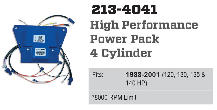 CDI Electronics CDI213-4041 - Evinrude V-4
Looper Power Pack