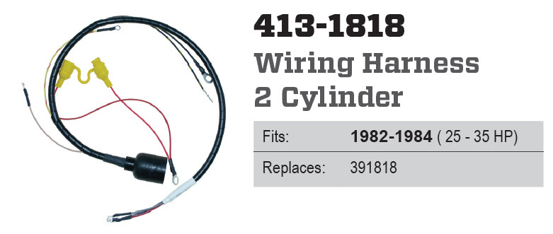 CDI Electronics 413-1818 - Harness, 391818