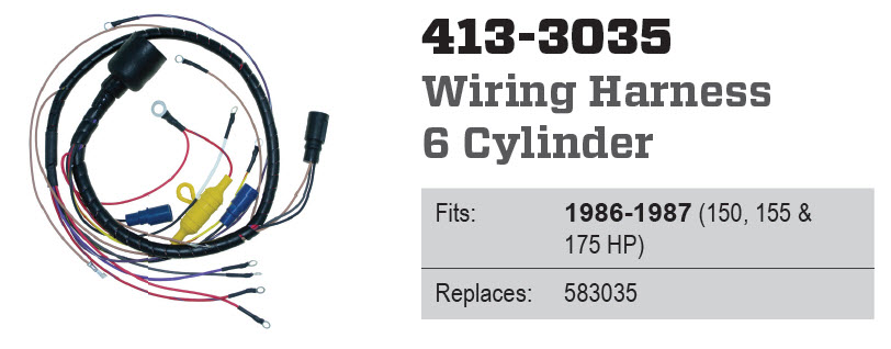 CDI Electronics 413-3035 - Harness, 583035