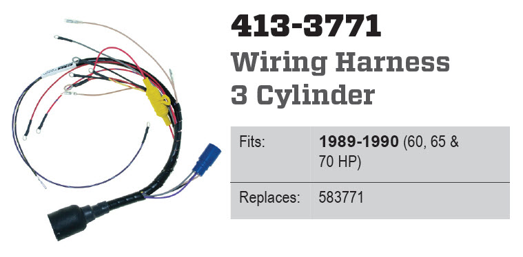 CDI Electronics 413-3771 - Johnson Evinrude Harness