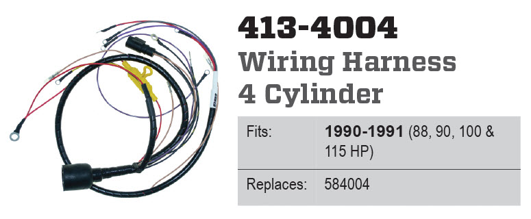 CDI Electronics 413-4004 - Harness, 584004