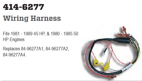 CDI Electronics 414-6277 - Mercury Harness 414-6277