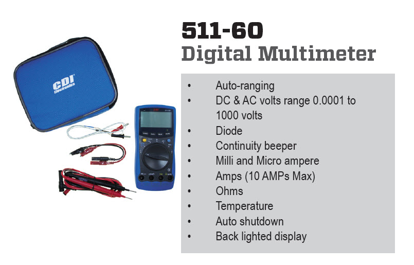 CDI Electronics 511-60 - CDI Multimeter 511-60