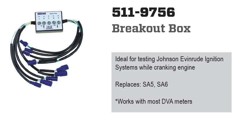 CDI Electronics 511-9756 - Breakout Box