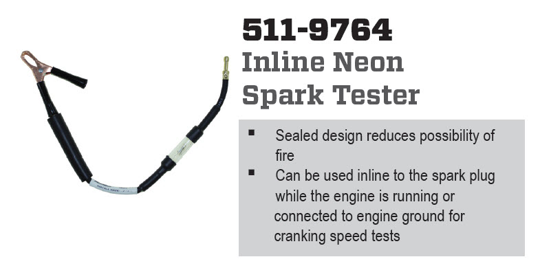 CDI Electronics 511-9764 - Neon Spark Tester, Red Light