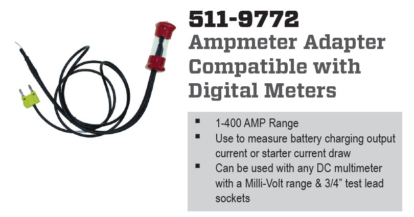 CDI Electronics 511-9772 - Dc Amp. Adapter.
