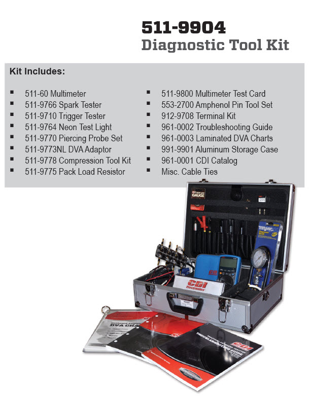 CDI Electronics 5119904 CDI DIAGNOSTIC TOOL Kit