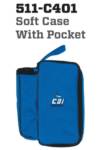 CDI Electronics CDI511-C401 - CDI Soft Case With
Side Pocket