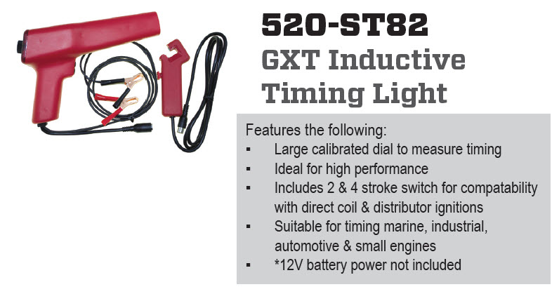 CDI Electronics CDI520-ST82 - GXT Inductive
Timing Light