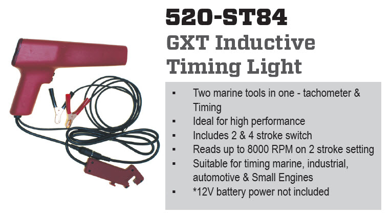 CDI Electronics CDI520-ST84 - GXT Inductive
Timing Light