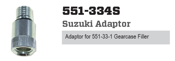 CDI Electronics 551-334S - Metric Suzuki Adapter