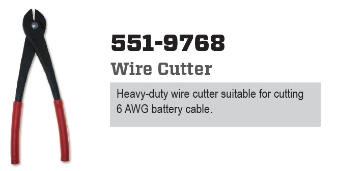 CDI Electronics CDI551-9768 - WIRE CUTTER -
MEDIUM DUTY