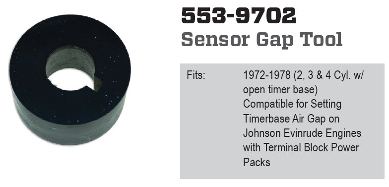CDI Electronics 553-9702 - Sensor Gap Gauge/PP4