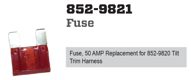 CDI Electronics CDI852-9821 - Fuse, Replacemant
50 Amp
