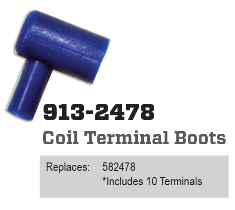 CDI Electronics 913-2478 - Terminal Boot, 10 Pack,  512478