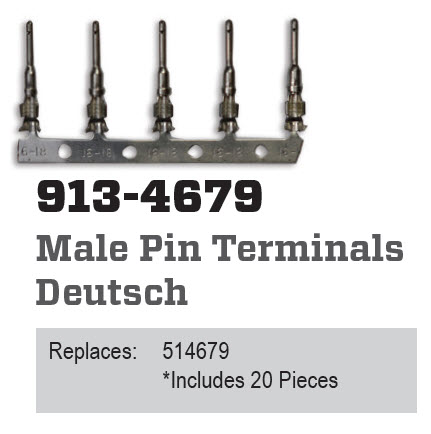 CDI Electronics 913-4679 - Terminal Deutsch (20 Pcs) 913-4679