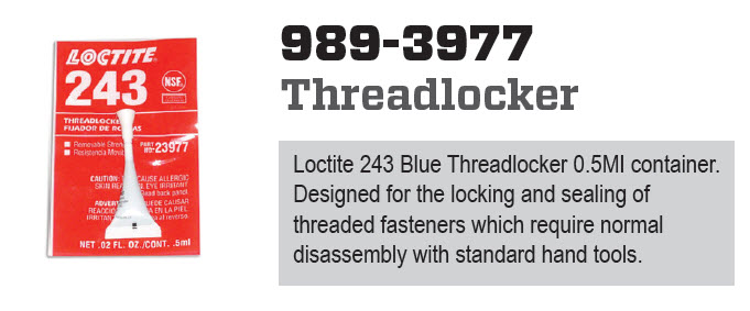 CDI Electronics CDI989-3977 - Locktite
Treadlocker