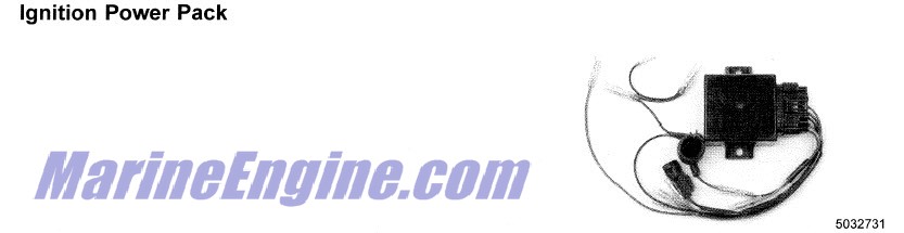 Evinrude Johnson OMC 5032731 - Unit, CDI 15HP Only