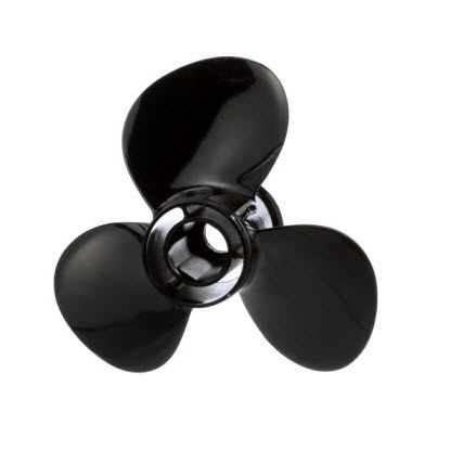 Mercury Quicksilver QA2208X - Black Diamond Prop - 13.75X15RH