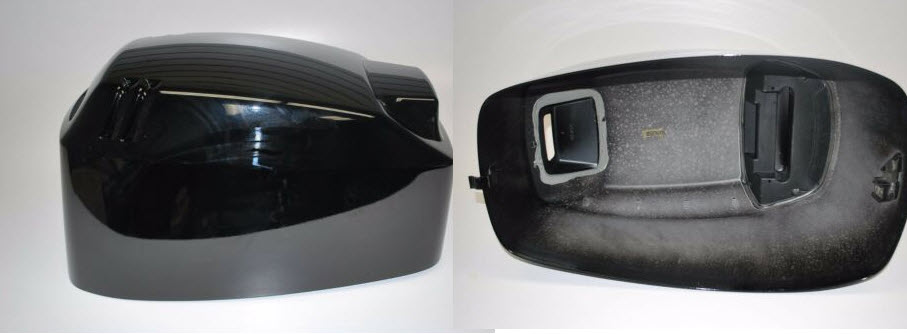 Mercury Quicksilver 102-834785T17 - Cowl - Top -man- Black