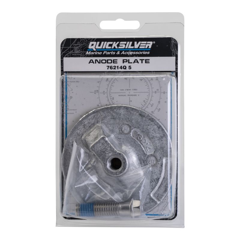 Mercury Quicksilver 97-76214Q 5 - Anode, Outboard & MCM Aluminum - Priced Individually