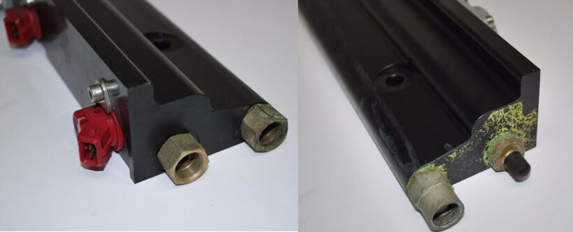 Mercury Quicksilver 828126T 2 - Fuel Rail- Stbd, NLA