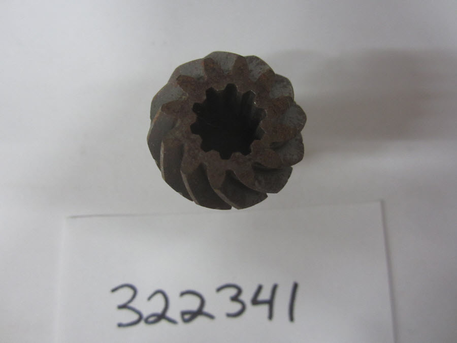 Evinrude Johnson OMC 0322341 - Drive Shaft Pinion - 12:29 (322341)