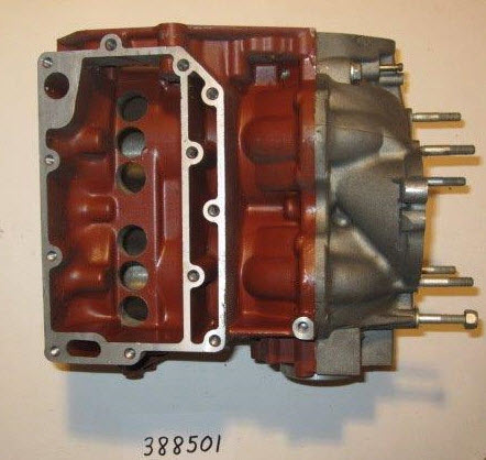 Evinrude Johnson OMC 0388501 - Cylinder and Crankcase Assembly (388501)