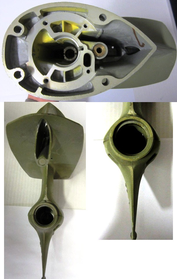 Evinrude Johnson OMC 0390040 - Gearcase Housing & Bushing and Pin Assy. (390040)