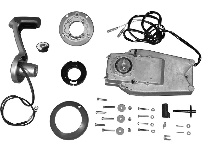 Evinrude Johnson OMC 5006561 Remote Control Concealed Side Mount with