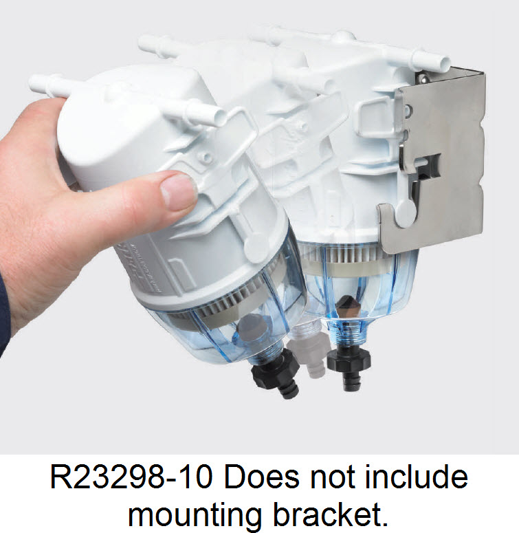 Racor Filter R2329810 SNAPP Replacement Element W/Drain 10M