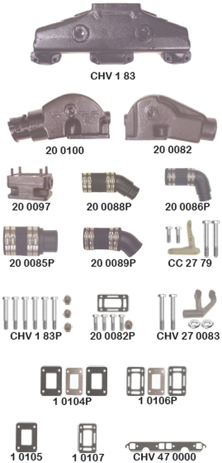 Chris Craft V8-283, 302, 305, 307, 327 & 350 C.I.D.