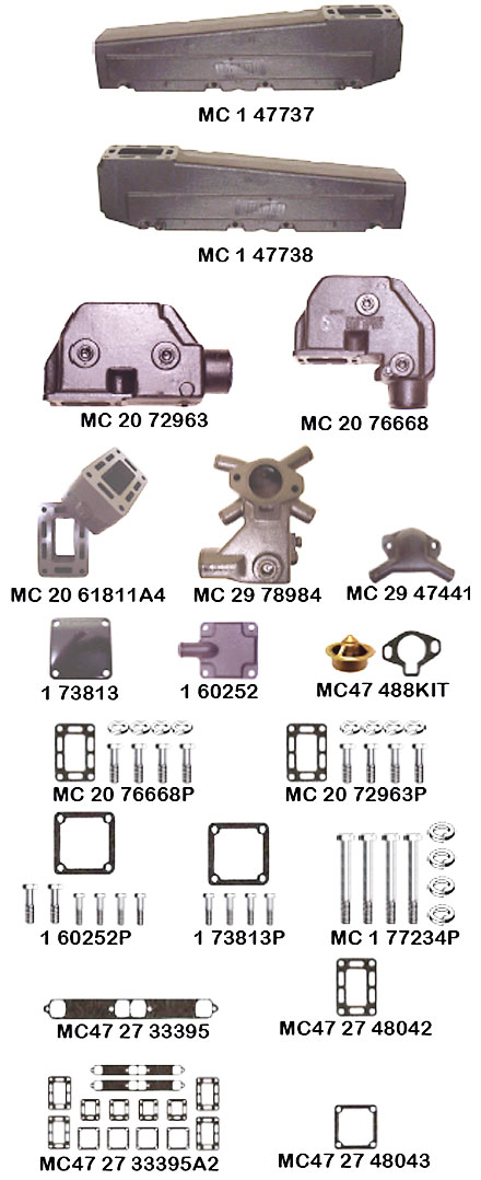 Mercruiser V8-225, 250, 255, 270 & 280