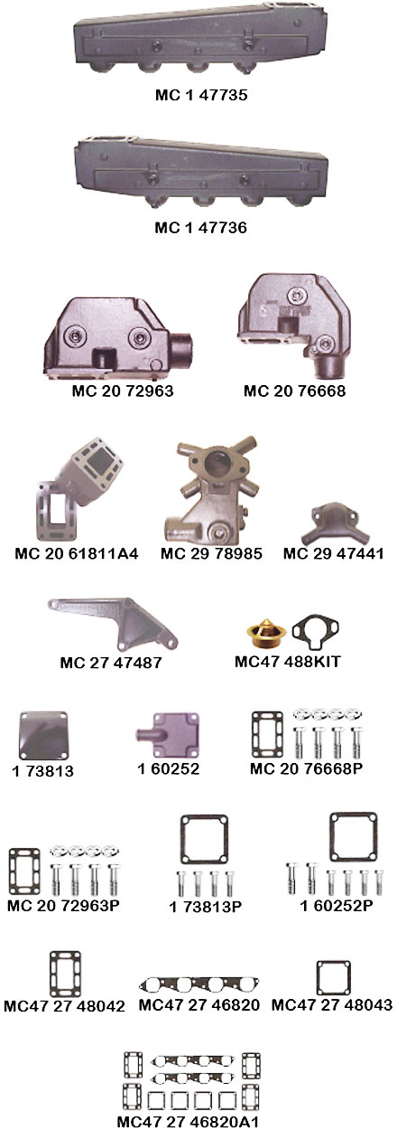 Mercruiser V8-325, 330, 350, 370 & 400