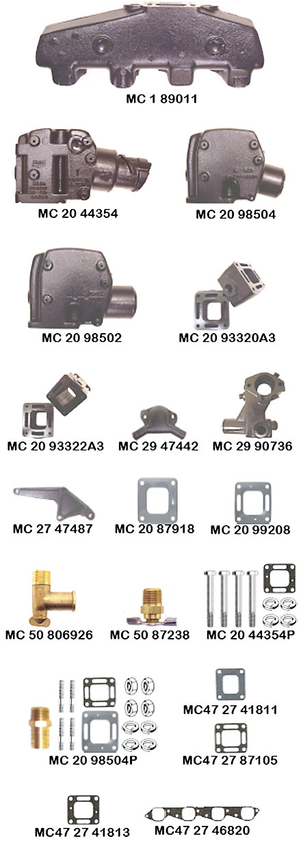 Mercruiser V8 Models 330, 340 & 454 Magnum